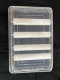 AYRIV Bangle Box Storage Organizer, Multipurpose Plastic with Adjustable Rods. Clear4rodlarge.