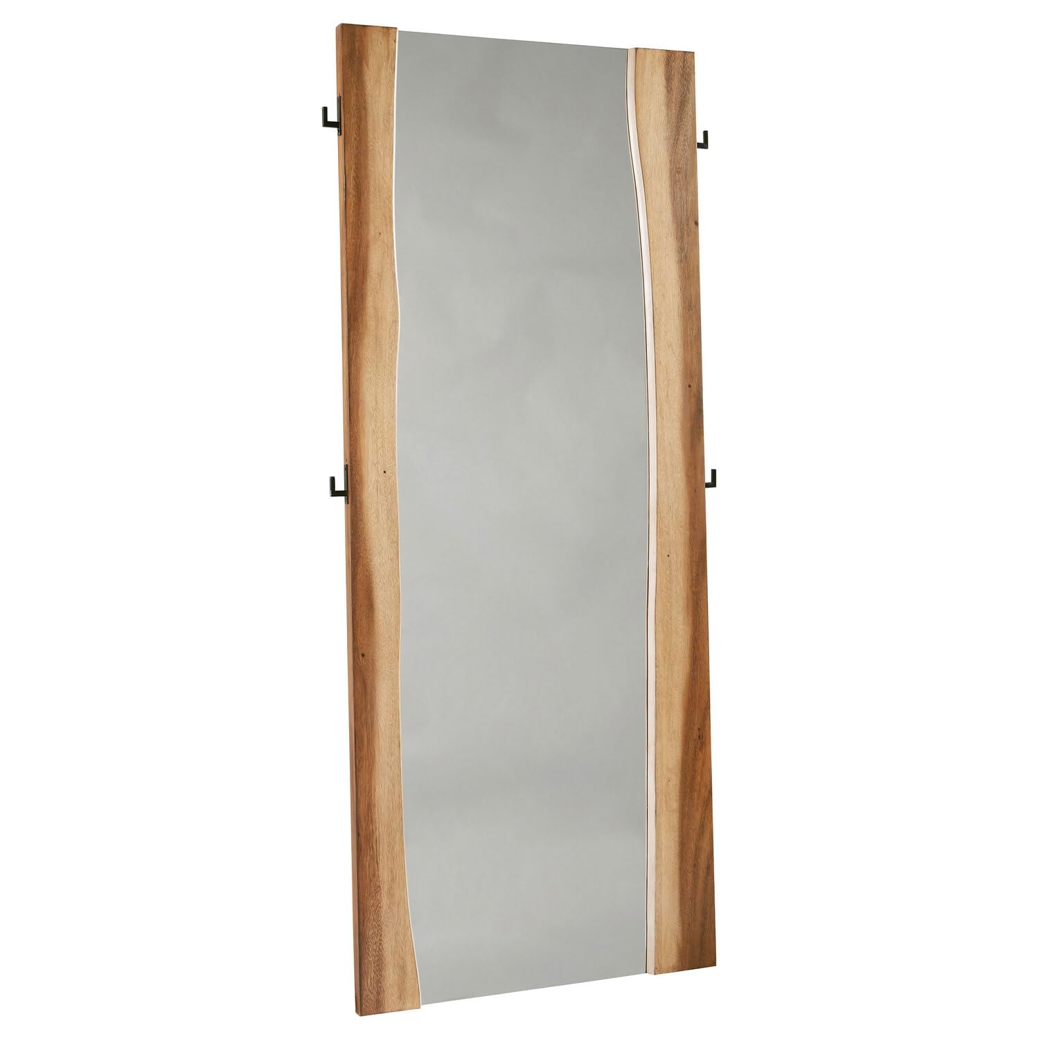 Coaster 212436 Madden Floor Mirror, Smokey Walnut/Coffee Bean
