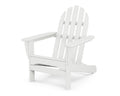 Polywood Ad4030Wh Classic Outdoor Adirondack Chair, White