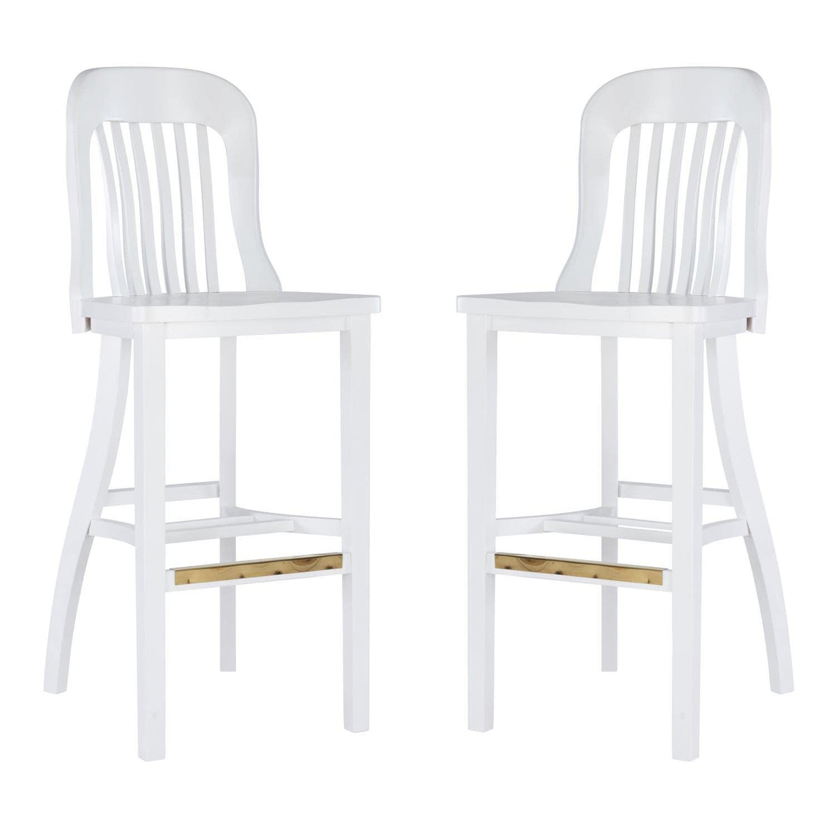 Maylen Barstool White Set Of 2
