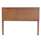 Baxton Studio Alan Modern and Contemporary Transitional Ash Walnut Finished Wood King Size Headboard