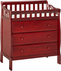 Changing Station Cherry With 3 Drawers
