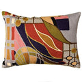Kashmir Designs Lumbar Hundertwasser Throw Pillow Cover Biomorph Abstract Pillowcase Modern Couch Cushion Farmhouse Chair Pillow