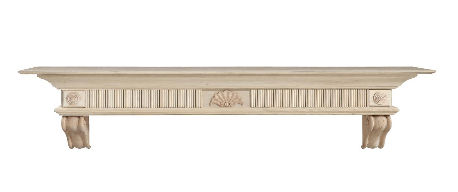 The Devonshire 72 Shelf or Mantel Shelf - Unfinished