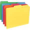 Sparco Sp21274 File Folder, Ltr, 11Pt, 1/3-Inch Exp, 100/Bx, Ast