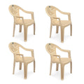 Nilkamal Chr2060 Plastic Mid Back With Arm Chair | Chairs For Home| Dining Room| Bedroom| Kitchen| Living Room| OfficeOutdoorG