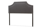 Baxton Studio Avignon Headboard Grey/Queen