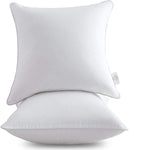 Leeden 16 X 16 Pillow Inserts (Set Of 2) -Throw Pillow Inserts With 100% Cotton Cover - 16 Inch Square Interior Sofa Pillow Inse