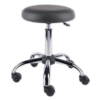 Winsome Wood Clyde Adjustable Cushion Seat Swivel Stool - Charcoal and Chrome