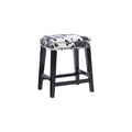Linon Walt Brown Cow Print Counter Stool