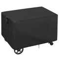 Jungda Outdoor Grill Cart Cover For Bbqmall Pizza Oven Table,Waterproof Outdoor Pizza Oven Cart Cover,Patio Bbq Grill Stand Cover - 51 X 25 X 31 Inch