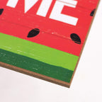 Craig Bachman Welcome Watermelon Themed Mdf Sign Wreath Accent Table Decor Wall Hanger Door Hanger Ap8370