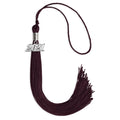 Endea Graduation Single Color Tassel with Silver Date Drop (Maroon, 2021)