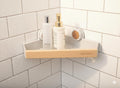 Gastly Self Adhesive Bathroom Shelf Combo/Bathroom Organiser Without Drill RustProof Strong Adhesive Wall Shelves Soap Holder W