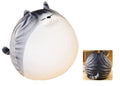 12 Inch Gray Striped Tabby Cat Stuffed Animals Round Fat Striped Tabby Cat Plush Hugging Pillow Stuffed Cat Doll Plushies Gift F