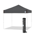 E-Z Up Pyramid Instant Shelter Canopy 10' X 10', Steel Grey