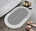 13 SOEME Shower Room Bath Mat | Non Slip Base Memory Natural Rubber Bathroom Quick Water Door Shower Mat