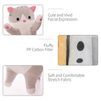 Shinuoer Cute Long Cat Body Pillow Cat Stuffed Animals Plushies Girls Boys Plush Pet Kawaii Stuff Plushie Funny Pillows Kids Plu