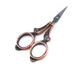 Yueton Vintage European Style Needlework Embroidery Scissors (Copper)