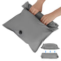 Reusable Fabric Vacuum Seal Bags for Clothing - Medium Compression Travel Essentials with No Pump - Manual Exhaust, Tear-Resista