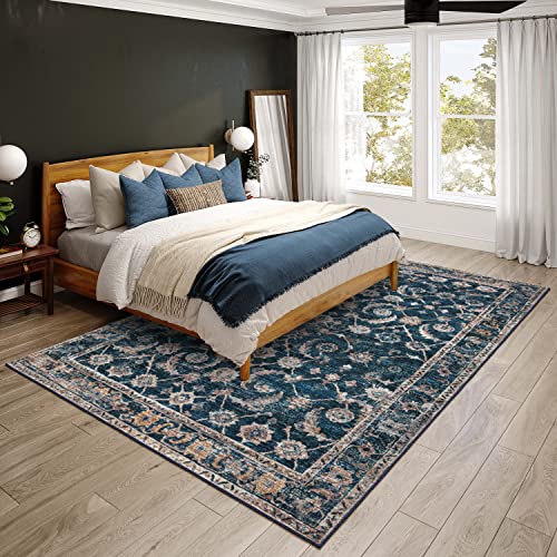 Dalyn Rugs Jericho Jc4 Navy 5' X 7'6"
