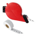 Ticket Dispenser Take A Number System With 1 Roll 2 Digit Paper 4 Groups Number (A01-E99, Red)