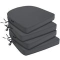 Favoyard Outdoor Chair Cushions 19'X19'X2' Set Of 4 Waterproof Seat Cushion For Patio Furniture With 3-Year Fade Resistant Re