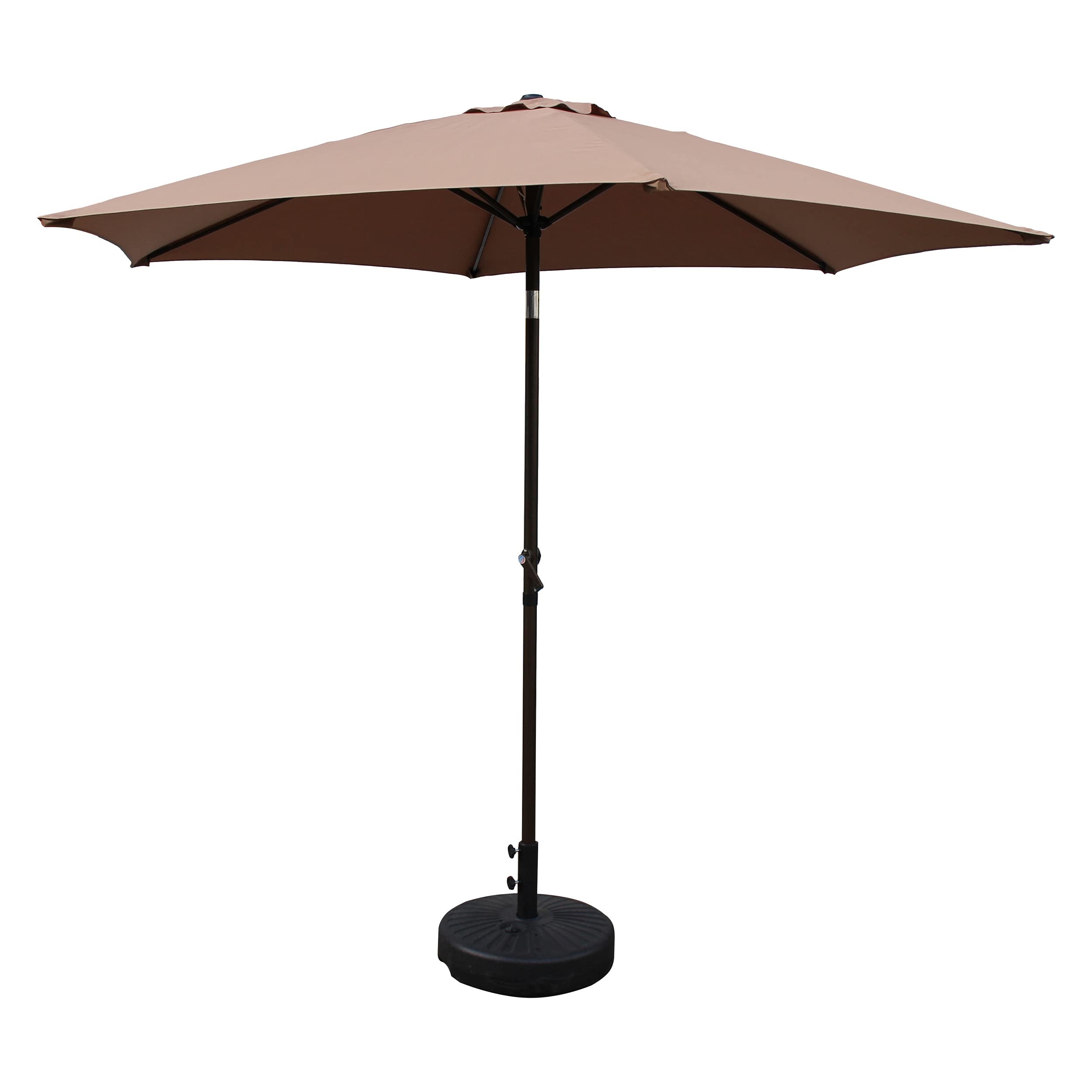 St. Kitts Aluminum 9-foot Patio Umbrella - Khaki