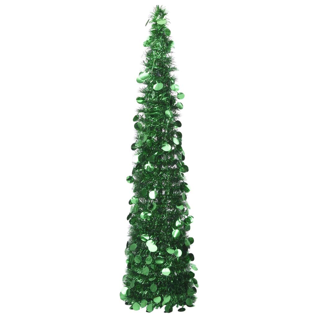 Vidaxl Lightweight And Portable Green Popup Artificial Christmas Tree, 5 Ft Pet Tree For Indoor & Outdoor Christmas Decoration