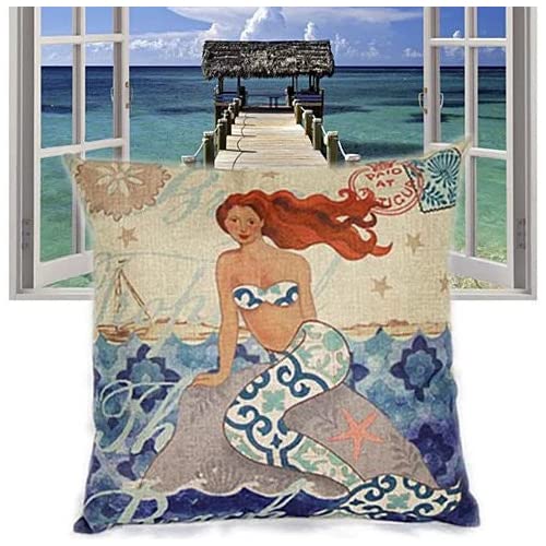 Vista Shops Moods of A Mermaid Cushion Covers