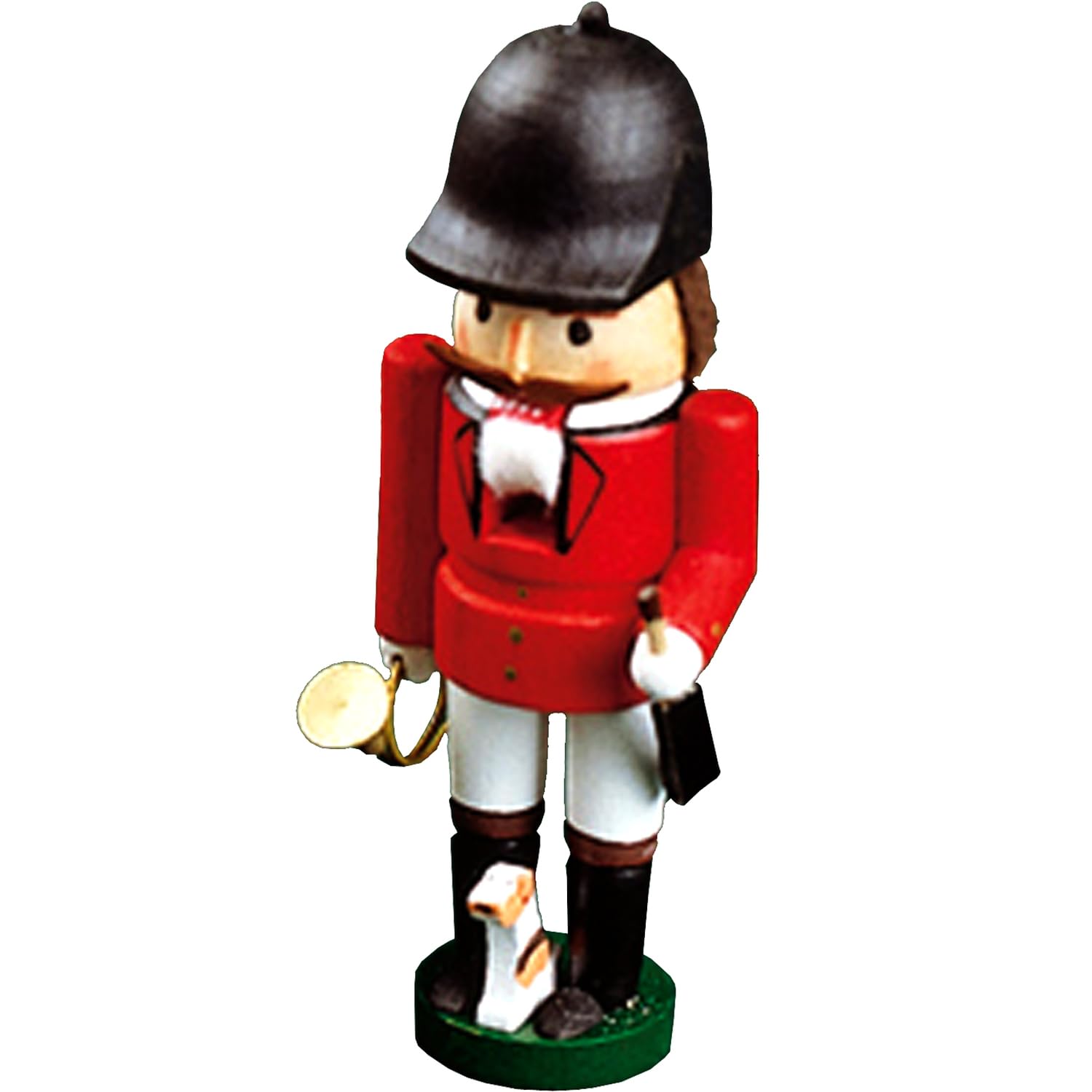 Glasser 14108 Richard Glaesser Nutcracker-Mini Rider-3.25" H X 1.25" W X 1" D, Red