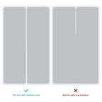 Split King Mattress Protector Pad Waterproof Quilted, Breathable & Cooling Split King Mattress Topper Cover Fitted For Adjustabl