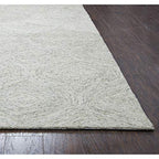 Rizzy Home Alora Decor London 5' X 8' Trellis Beige/Gray/Rust/Blue Hand-Tufted Area Rug