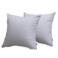 Feather Proof Pillow Protectors 18X18 Waterproof Cover For Goose Down Square Throw Pillows 2 Pack