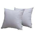 Feather Proof Pillow Protectors 18X18 Waterproof Cover For Goose Down Square Throw Pillows 2 Pack