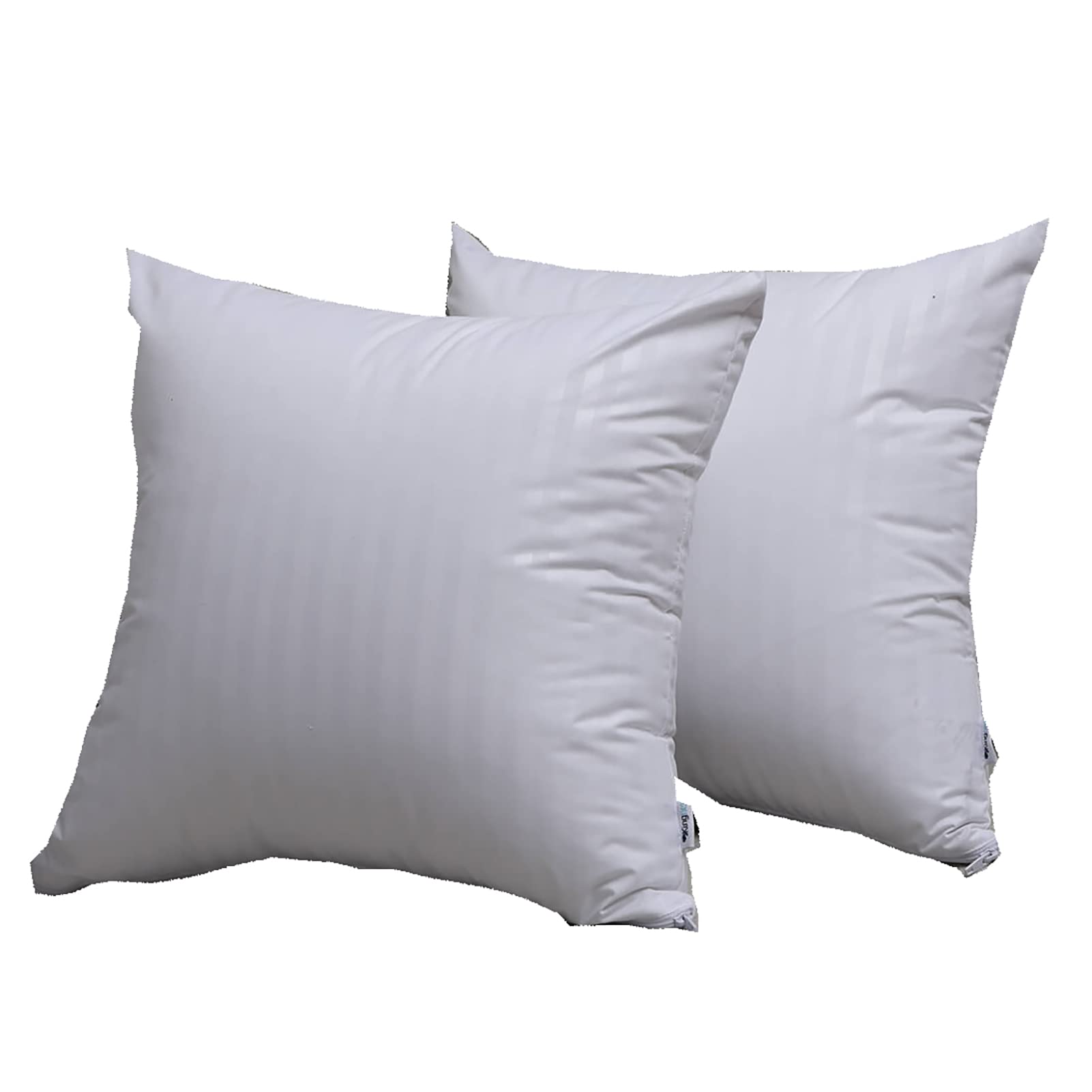 Feather Proof Pillow Protectors 18X18 Waterproof Cover For Goose Down Square Throw Pillows 2 Pack
