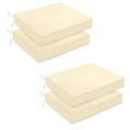 Harborest Outdoor Chair Cushions Set Of 4 - Square Corner Waterproof Outdoor Cushions For Patio Furniture - Patio Furniture Cush