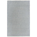 Rizzy Home Alora Decor Monarch 5' X7'6" Basket Weave Blue/Ivory Hand Woven Area Rug