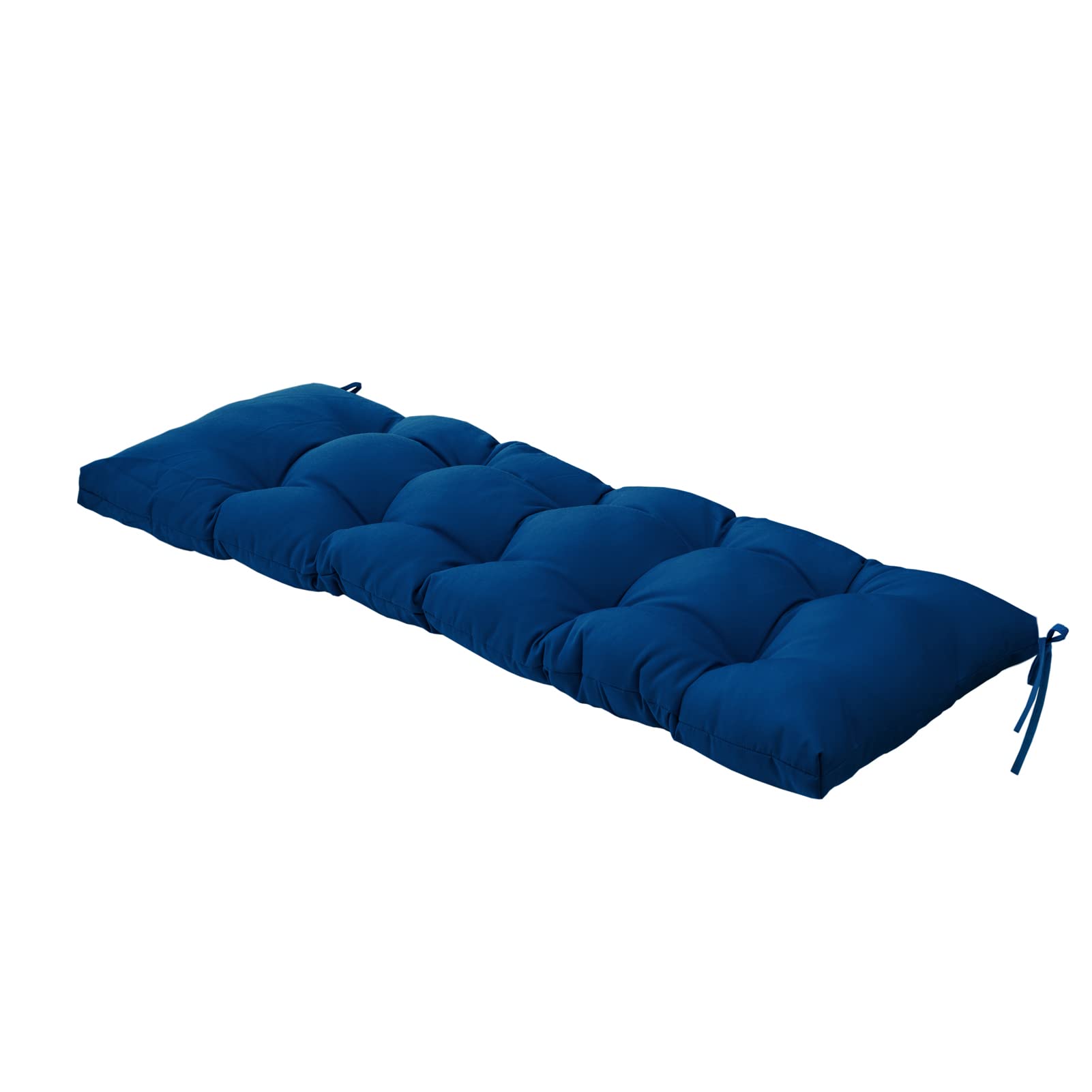 Qilloway Indoor/Outdoor Bench Cushion,51-Inches (Royal Blue)