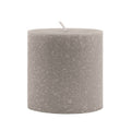 Root Candles 333PLT Unscented Timberline Pillar Candle, 3 x 3-Inches, Platinum