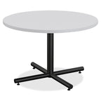 Lorell LLR62579 Round Invent Tabletop - Light Gray