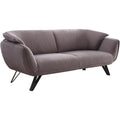 Acme Dalya Upholstered Wooden Frame Sofa in Gray