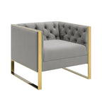 Coaster Furniture Eastbrook Tufted Back Grey Chair 509113
