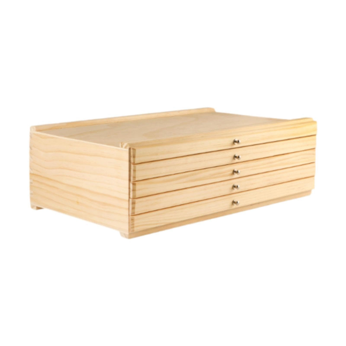ATORSE Artist Supply Storage Box with Five Drawers Art Storage Box for Markers Pens