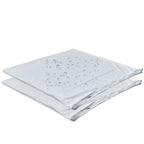 Kingnex 2 Pack Feather Proof Pillow Protectors 20X20 Waterproof Pillow Covers For Square Throw Pillow 20X20