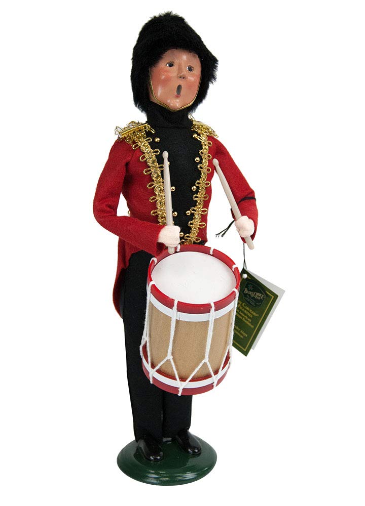 Byers Choice 12 Drummers Drumming Caroler Figurine 742 from The 12 Days of Christmas Collection