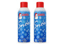 Artificial Snow Spray, Decorative Spray for Trees, Wreaths, Windows, 2 Pack