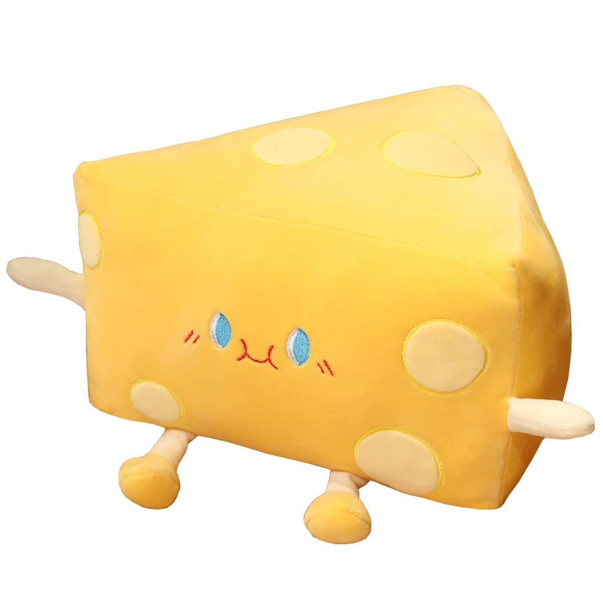 Goylmc Cheese Stuffed Toys - Food Bread Plush Pillow - Home Decoration Christmas Birthday Gift For Kids Boys Girls (Small)