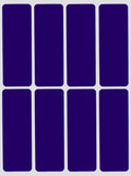 Royal Green 1X3Inch (75Mm X 25Mm) Labels Stickers Rectangular Royal Blue Color Sticker - 800 Pack