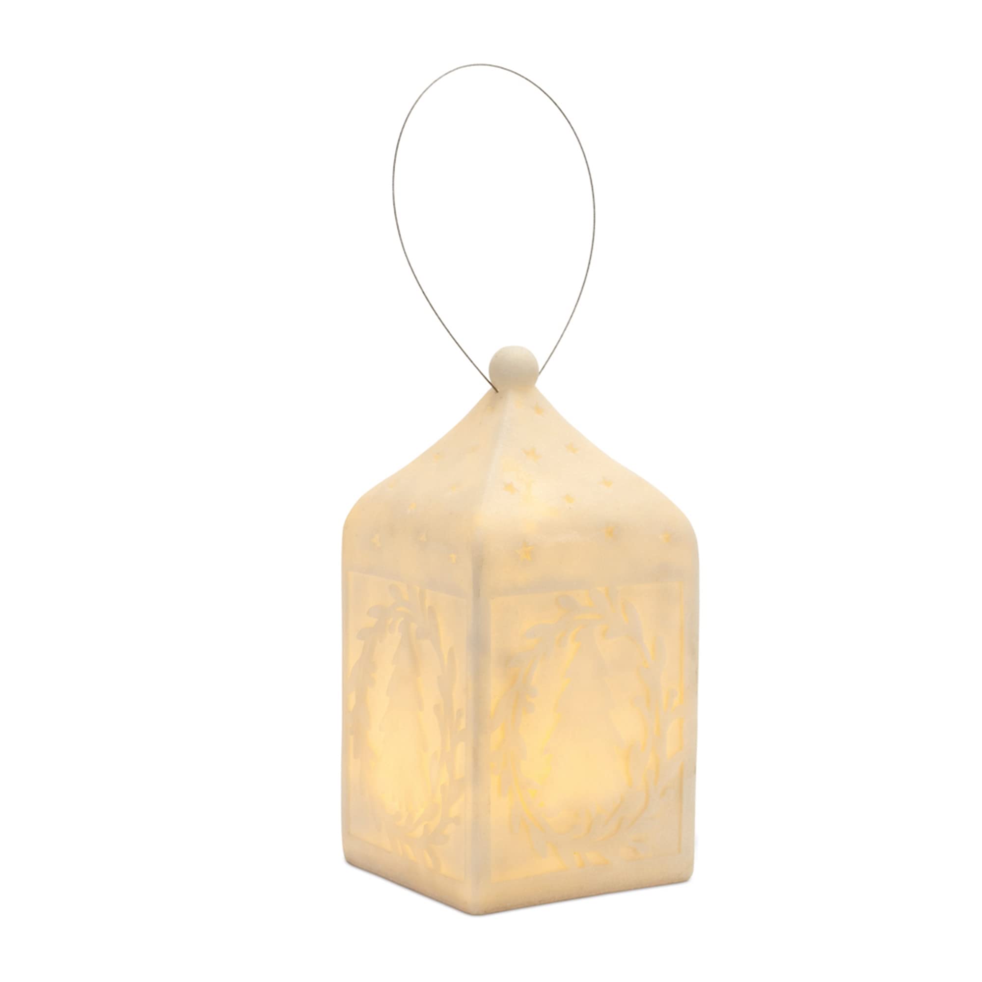 Melrose Tree Lantern, 10-Inch Height, Resin